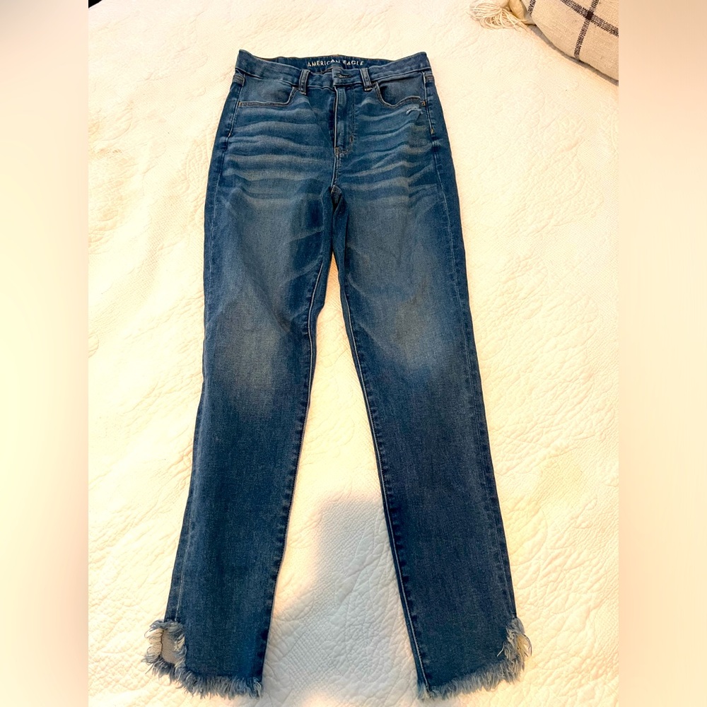 American eagle curvy hi rise jegging crop